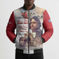 Tuskegee Airmen Red Tails Bomber Puffer Jacket Red - Brave Enough to Fight