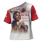 Tuskegee Airmen Red Tails Cross Shoulder Shirt Red - Brave Enough to Fight