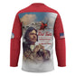 Tuskegee Airmen Red Tails Hockey Jersey Red - Brave Enough to Fight