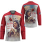 Tuskegee Airmen Red Tails Hockey Jersey Red - Brave Enough to Fight