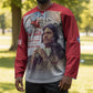 Tuskegee Airmen Red Tails Hockey Jersey Red - Brave Enough to Fight