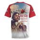 Sky Leaders of WWII Rugby Jersey Red Tails Tuskegee Tribute - Red - African Pride