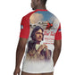 Sky Leaders of WWII Rugby Jersey Red Tails Tuskegee Tribute - Red - African Pride