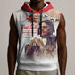 Sky Leaders of WWII Sleeveless Hoodie Red Tails Tuskegee Tribute - Red - African Pride