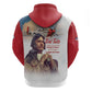 Sky Leaders of WWII Zip Hoodie Red Tails Tuskegee Tribute - Red - African Pride