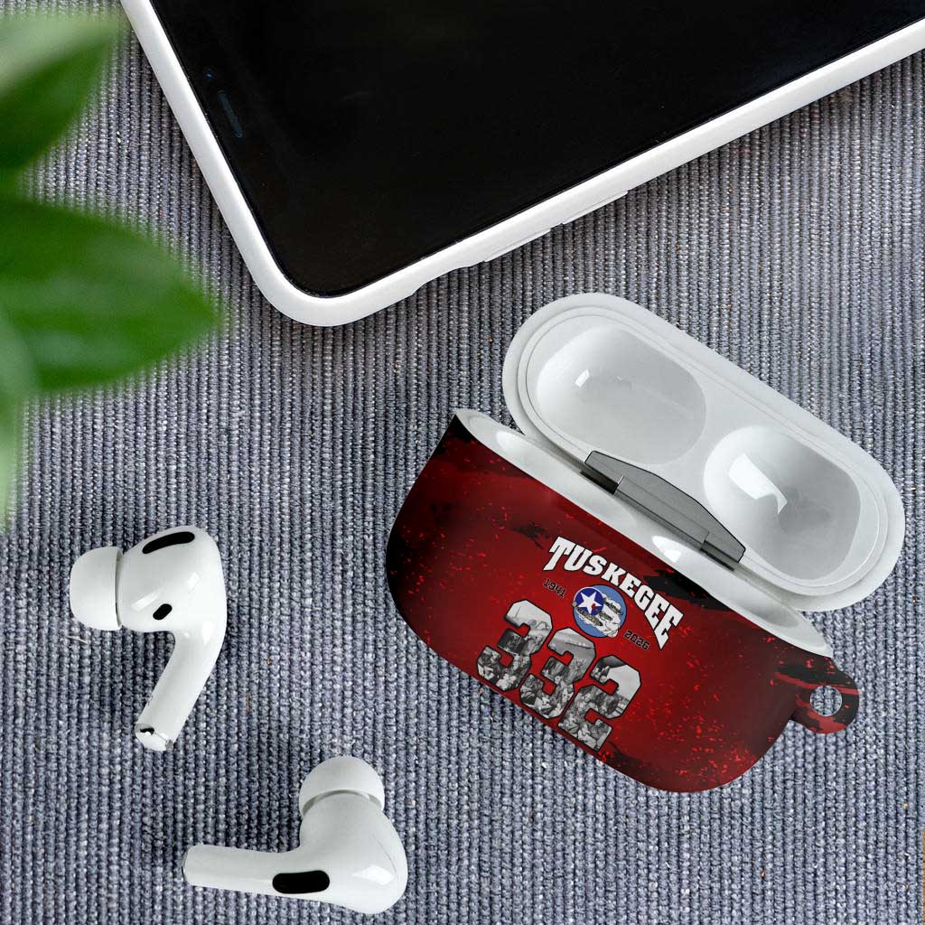 85 Years of Tuskegee Airmen AirPods Case 332nd Fighter Group Red Tails
