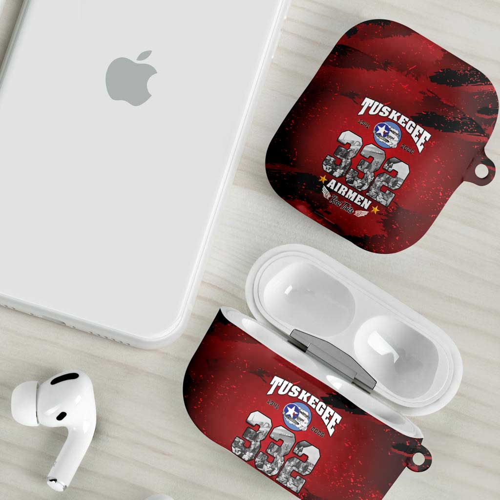 85 Years of Tuskegee Airmen AirPods Case 332nd Fighter Group Red Tails