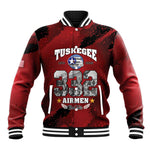 Tuskegee Airmen 1941–2026 Baseball Jacket 332nd Red Tails 85th Anniversary - African Pride