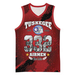 Tuskegee Airmen 1941–2026 Basketball Jersey 332nd Red Tails 85th Anniversary - African Pride