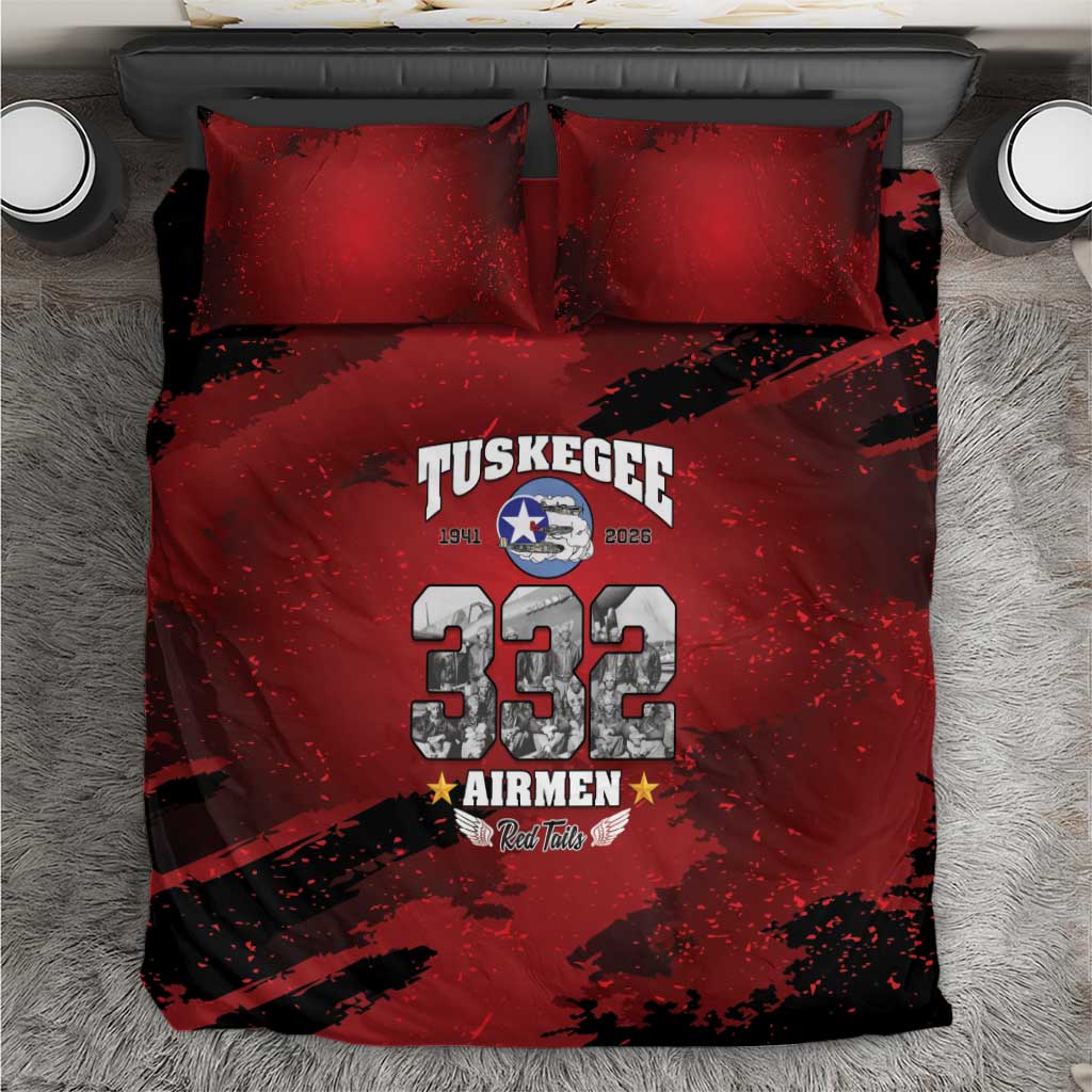 Tuskegee Airmen 1941–2026 Bedding Set 332nd Red Tails 85th Anniversary - African Pride