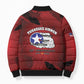 85 Years of Tuskegee Airmen Bomber Puffer Jacket 332nd Fighter Group Red Tails