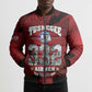 85 Years of Tuskegee Airmen Bomber Puffer Jacket 332nd Fighter Group Red Tails