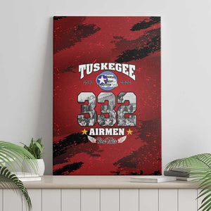Tuskegee Airmen 1941–2026 Canvas Wall Art 332nd Red Tails 85th Anniversary - African Pride