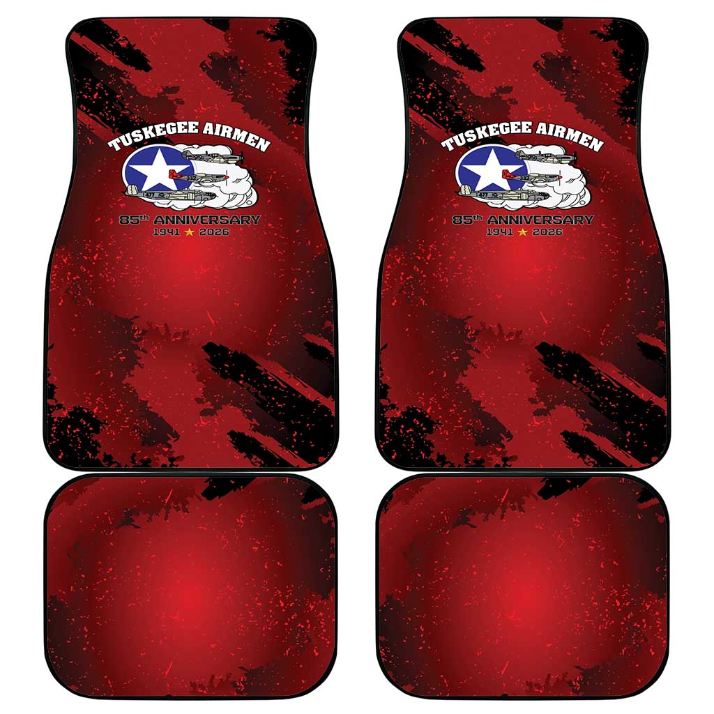 Tuskegee Airmen 1941–2026 Car Mats 332nd Red Tails 85th Anniversary - African Pride
