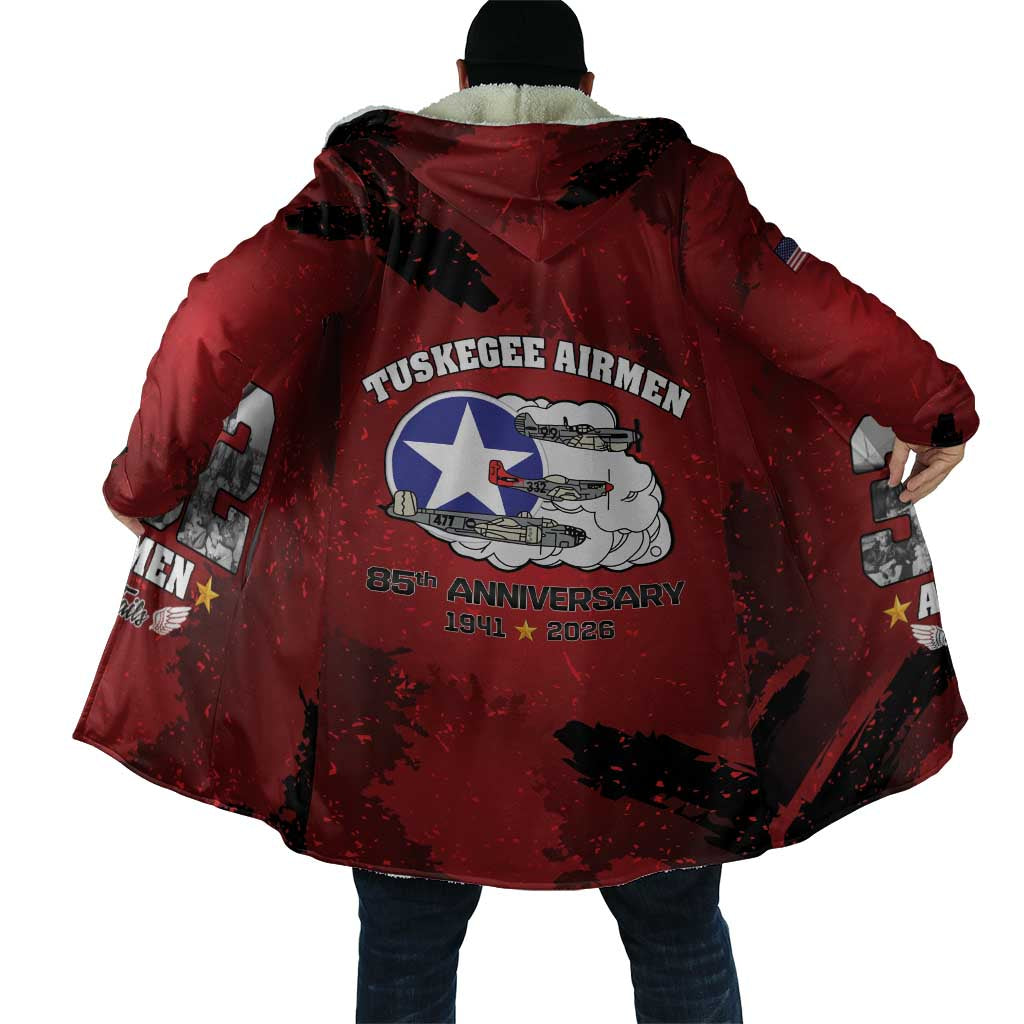 85 Years of Tuskegee Airmen Cloak 332nd Fighter Group Red Tails