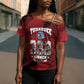 85 Years of Tuskegee Airmen Cross Shoulder Shirt 332nd Fighter Group Red Tails