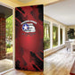 85 Years of Tuskegee Airmen Door Cover 332nd Fighter Group Red Tails