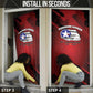 85 Years of Tuskegee Airmen Door Cover 332nd Fighter Group Red Tails