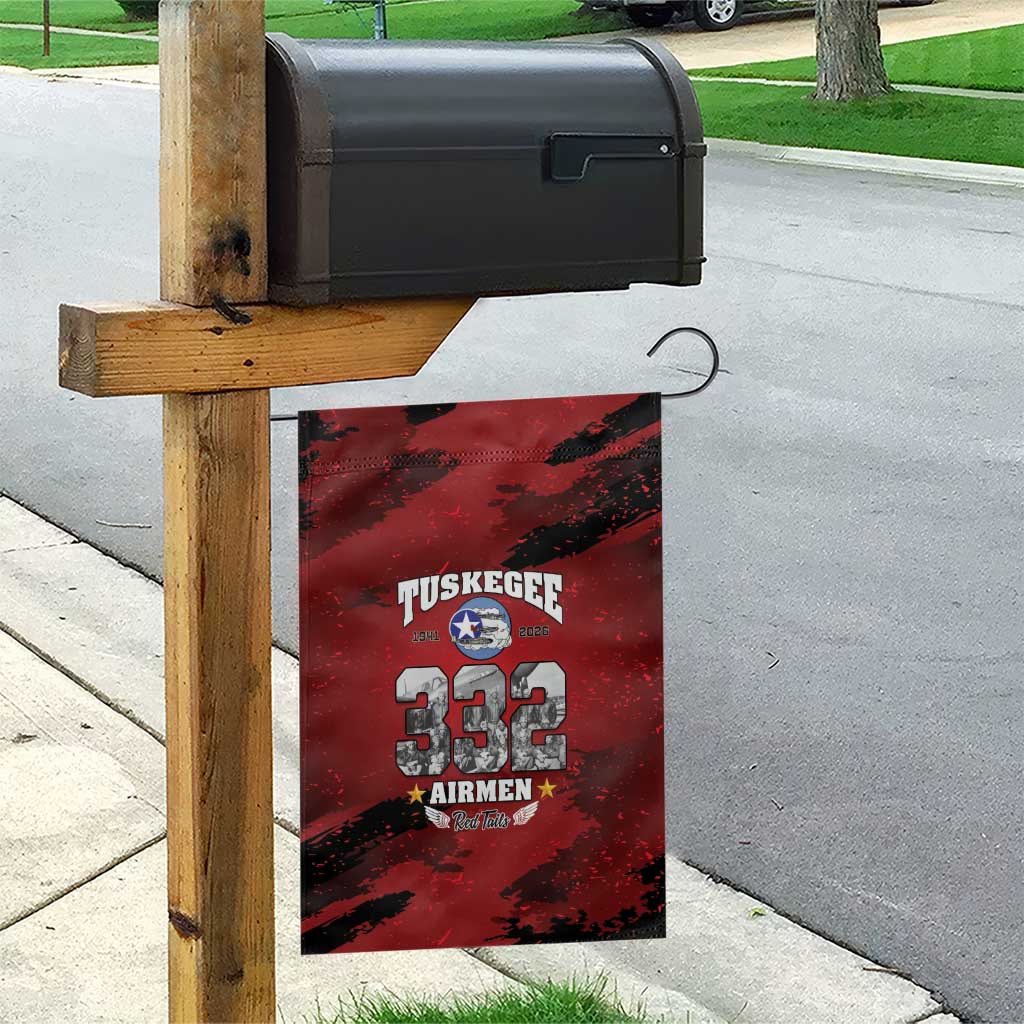 Tuskegee Airmen 1941–2026 Garden Flag 332nd Red Tails 85th Anniversary - African Pride