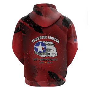 Tuskegee Airmen 1941–2026 Hoodie 332nd Red Tails 85th Anniversary - African Pride