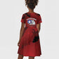 Tuskegee Airmen 1941–2026 Kid Short Sleeve Dress 332nd Red Tails 85th Anniversary - African Pride
