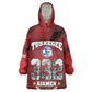 Tuskegee Airmen 1941–2026 Kid Wearable Blanket Hoodie 332nd Red Tails 85th Anniversary - African Pride