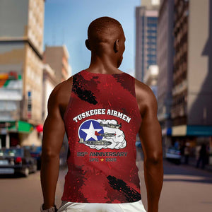 Tuskegee Airmen 1941–2026 Men Tank Top 332nd Red Tails 85th Anniversary - African Pride