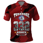 Tuskegee Airmen 1941–2026 Polo Shirt 332nd Red Tails 85th Anniversary - African Pride