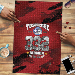 85 Years of Tuskegee Airmen Puzzle 332nd Fighter Group Red Tails
