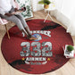 Tuskegee Airmen 1941–2026 Round Carpet 332nd Red Tails 85th Anniversary - African Pride