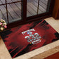 Tuskegee Airmen 1941–2026 Rubber Doormat 332nd Red Tails 85th Anniversary - African Pride
