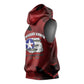 Tuskegee Airmen 1941–2026 Sleeveless Hoodie 332nd Red Tails 85th Anniversary - African Pride