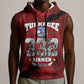 Tuskegee Airmen 1941–2026 Sleeveless Hoodie 332nd Red Tails 85th Anniversary - African Pride