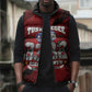85 Years of Tuskegee Airmen Sleeveless Puffer Jacket 332nd Fighter Group Red Tails
