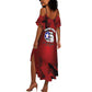 Tuskegee Airmen 1941–2026 Summer Maxi Dress 332nd Red Tails 85th Anniversary - African Pride