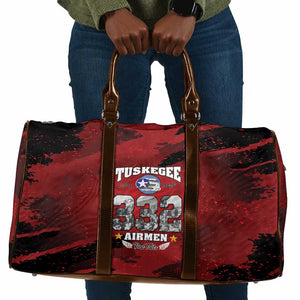 85 Years of Tuskegee Airmen Travel Bag 332nd Fighter Group Red Tails