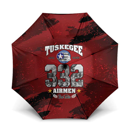 85 Years of Tuskegee Airmen Umbrella 332nd Fighter Group Red Tails