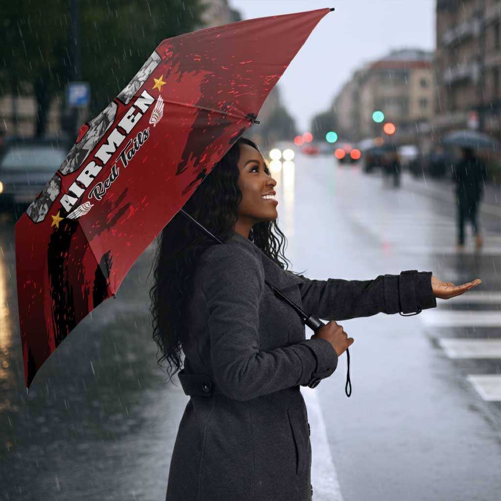 85 Years of Tuskegee Airmen Umbrella 332nd Fighter Group Red Tails