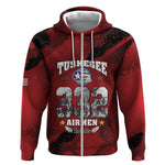 Tuskegee Airmen 1941–2026 Zip Hoodie 332nd Red Tails 85th Anniversary - African Pride