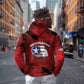 Tuskegee Airmen 1941–2026 Zip Hoodie 332nd Red Tails 85th Anniversary - African Pride