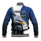 Custom Afro Namibia Cricket Baseball Jacket Go Eagles