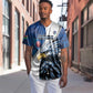 Custom Afro Namibia Cricket Baseball Jersey Go Eagles