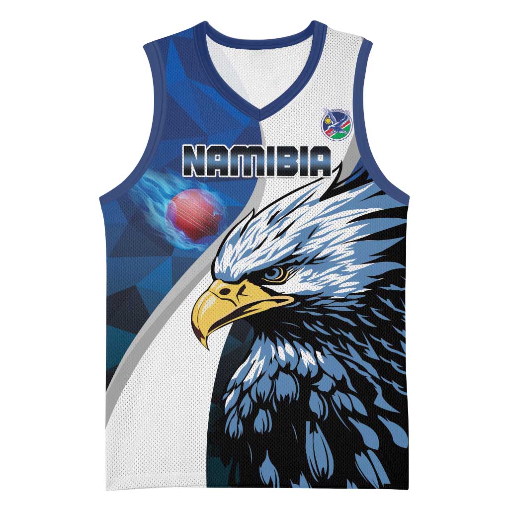 Custom Afro Namibia Cricket Basketball Jersey Go Eagles - African Pride