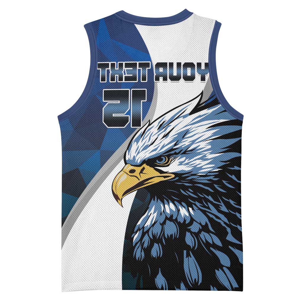 Custom Afro Namibia Cricket Basketball Jersey Go Eagles - African Pride