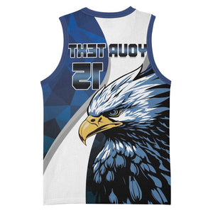 Custom Afro Namibia Cricket Basketball Jersey Go Eagles - African Pride