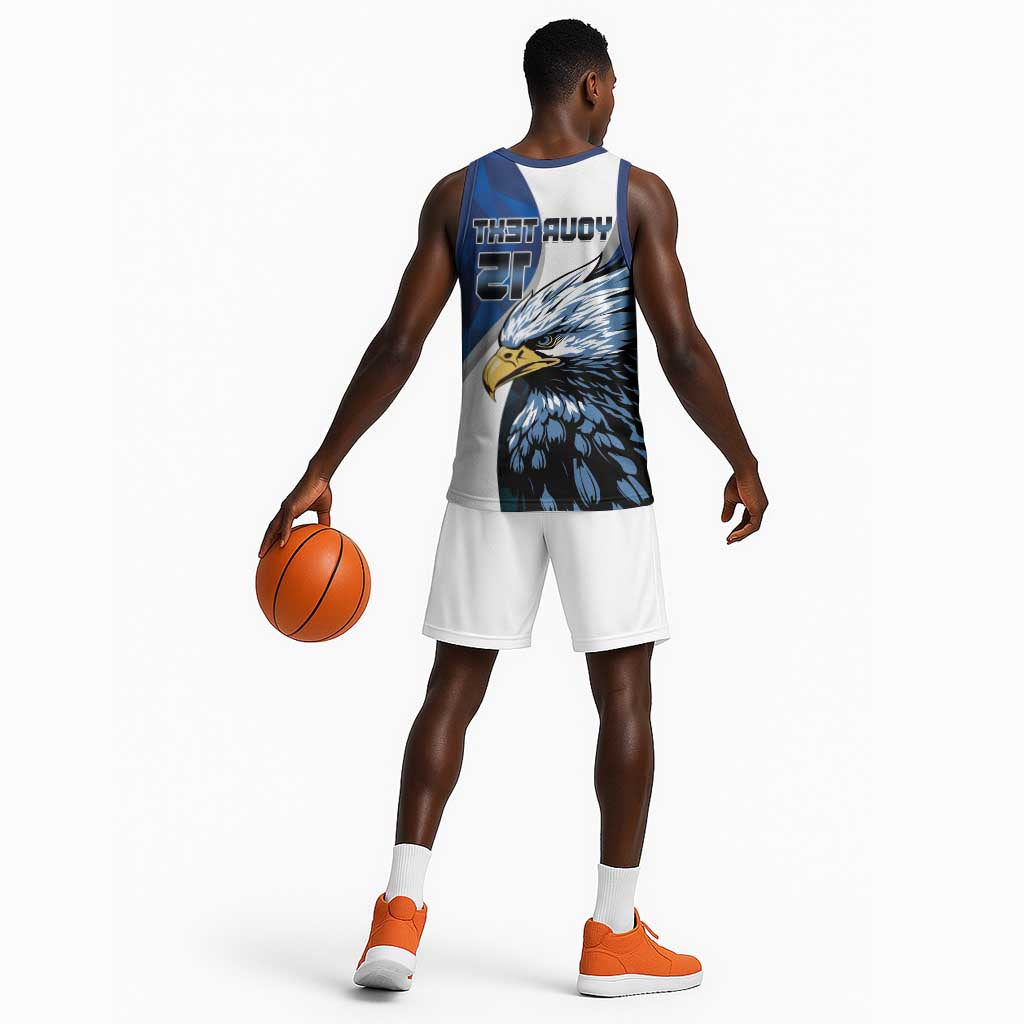 Custom Afro Namibia Cricket Basketball Jersey Go Eagles - African Pride