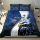 Custom Afro Namibia Cricket Bedding Set Go Eagles