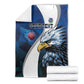 Custom Afro Namibia Cricket Blanket Go Eagles