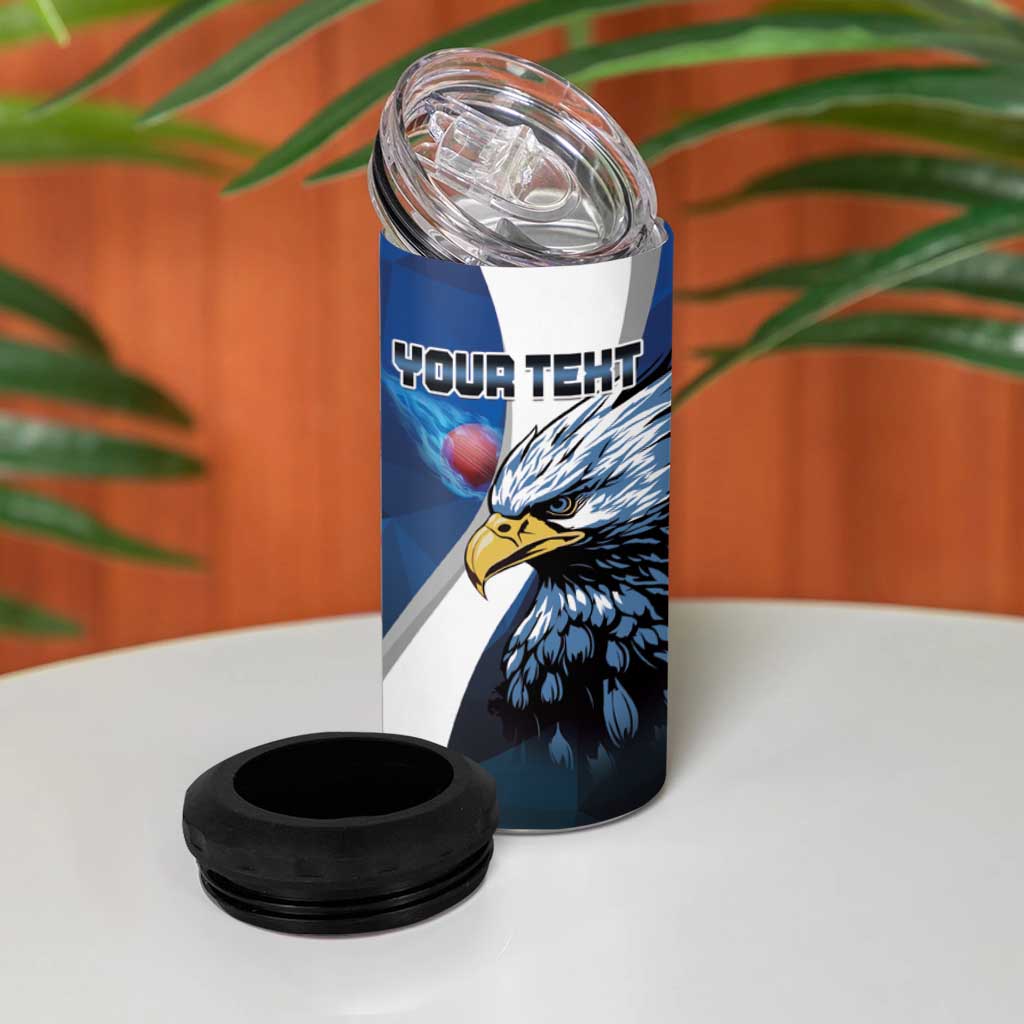 Custom Afro Namibia Cricket 4 in 1 Can Cooler Tumbler Go Eagles