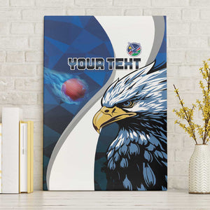 Custom Afro Namibia Cricket Canvas Wall Art Go Eagles